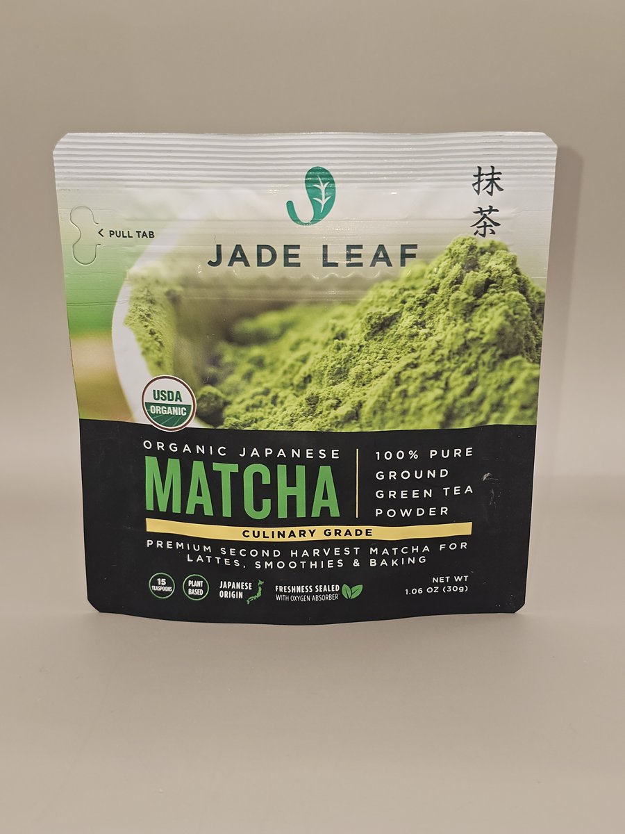 Jade Leaf organic Japanese matcha powder pouch