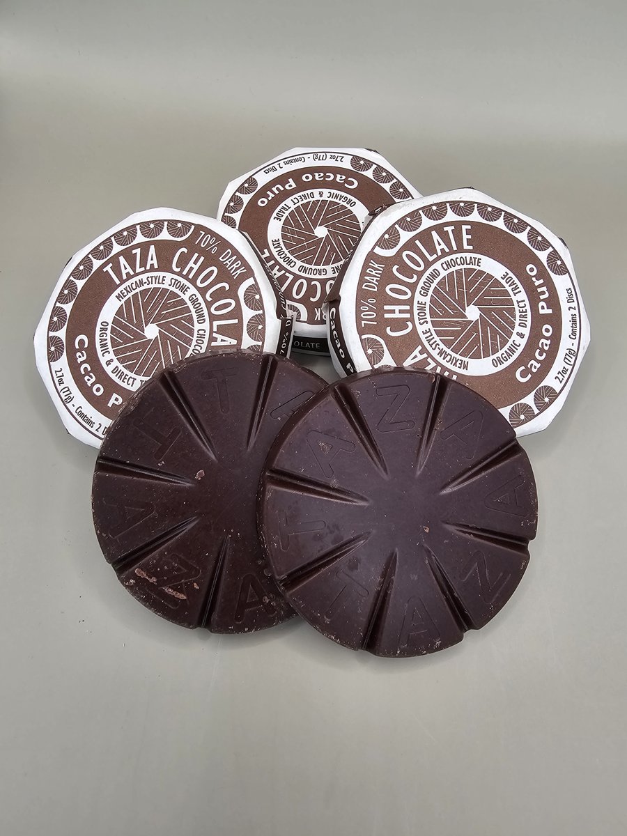 Taza Chocolate stone ground cacao discs