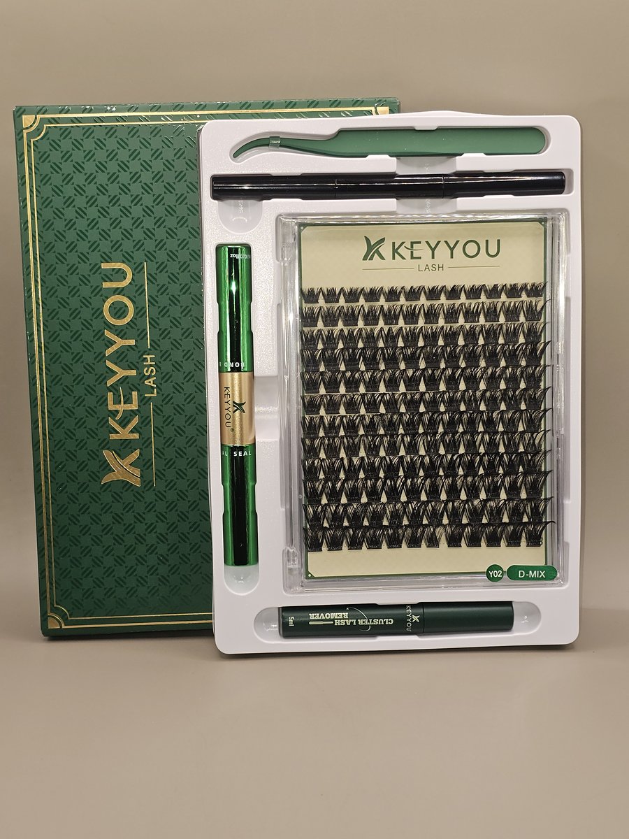 KEYYOU DIY lash extension cluster kit