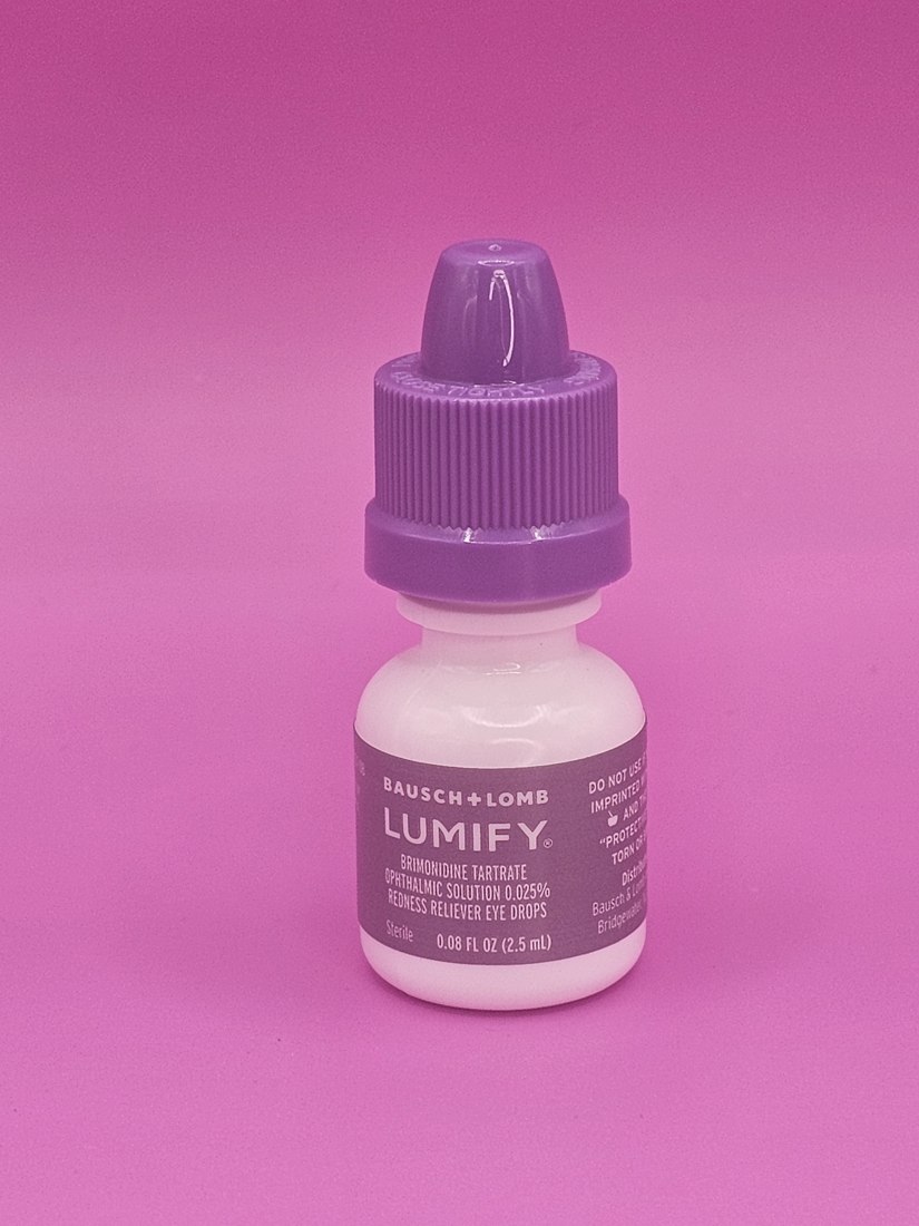 LUMIFY redness reliever eye drops bottle