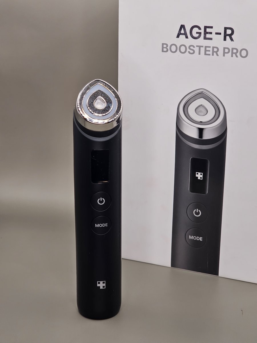 medicube AGE-R Booster Pro skincare device with box