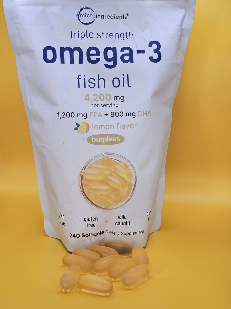 Fish Oil (Omega-3), the one I use